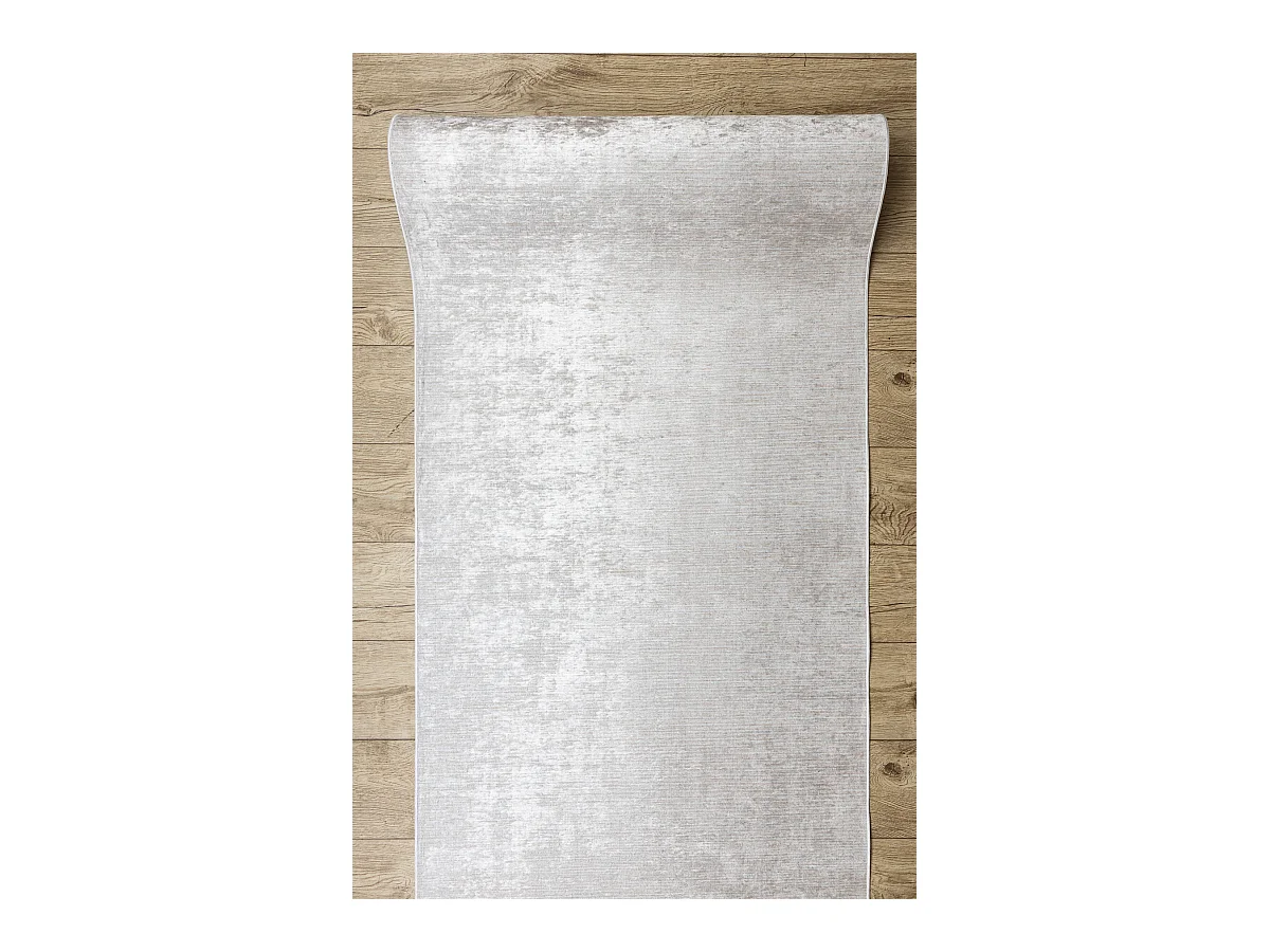TAPIS DE COULOIR antidérapant LOTUS SMOOTH 52420 Mélange beige lavab 80x820 cm