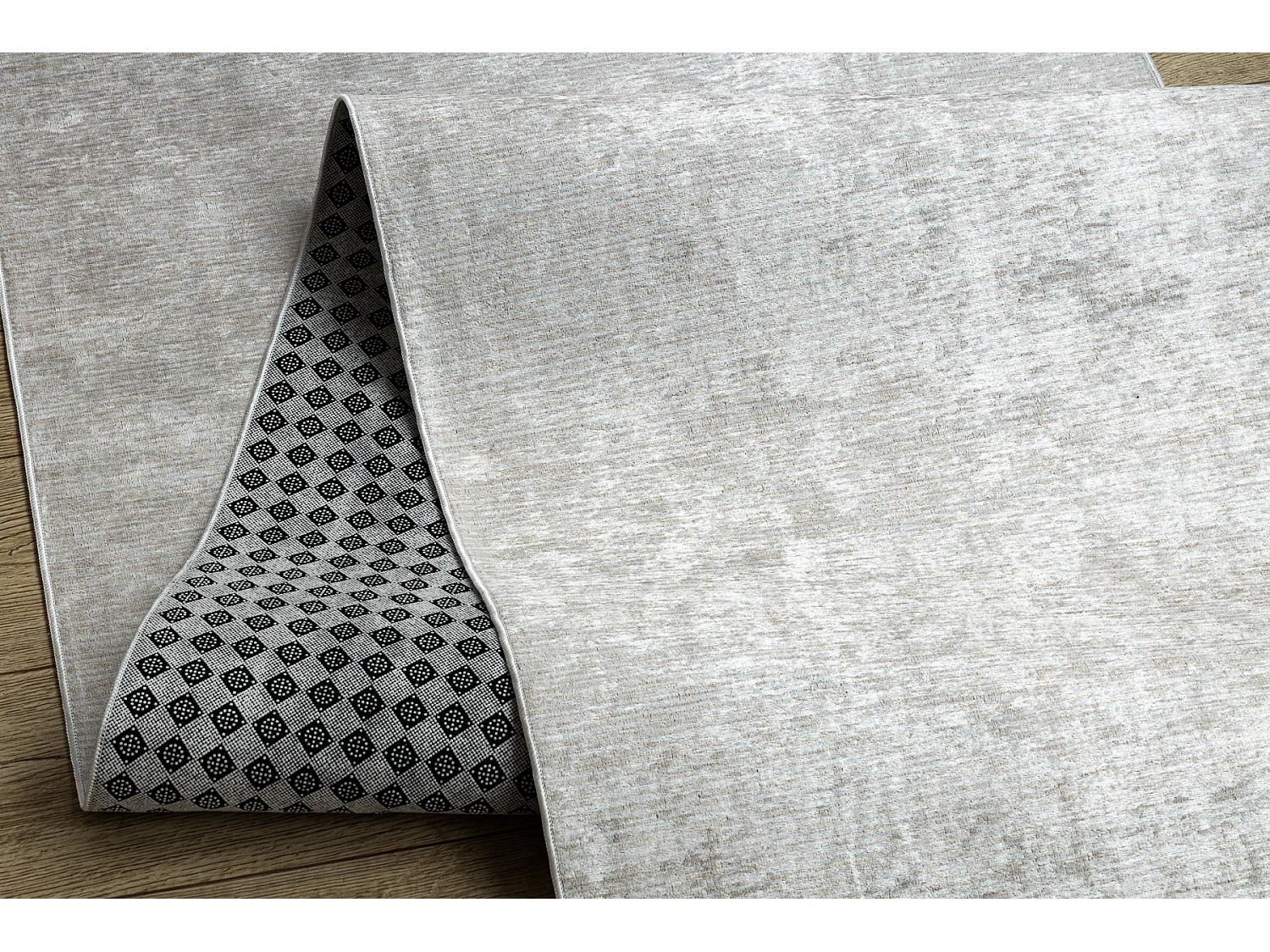 TAPIS DE COULOIR antidérapant LOTUS SMOOTH 52420 Mélange beige lavab 120x200 cm