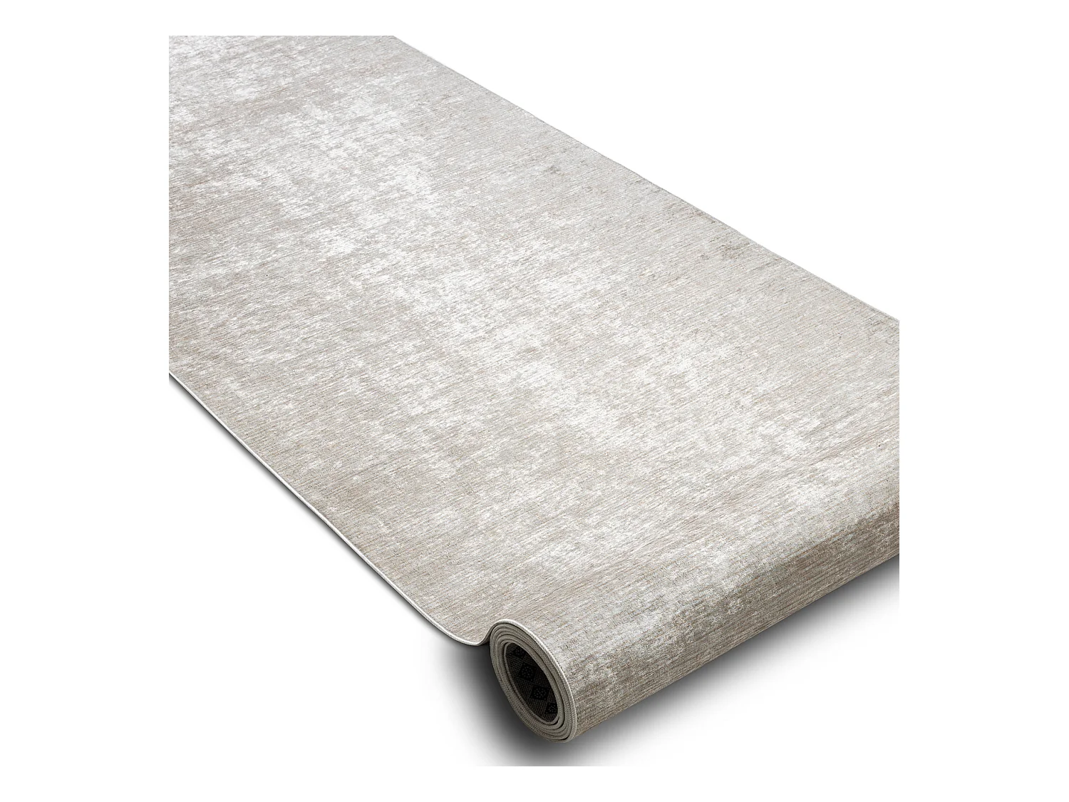 TAPIS DE COULOIR antidérapant LOTUS SMOOTH 52420 Mélange beige lavab 100x800 cm