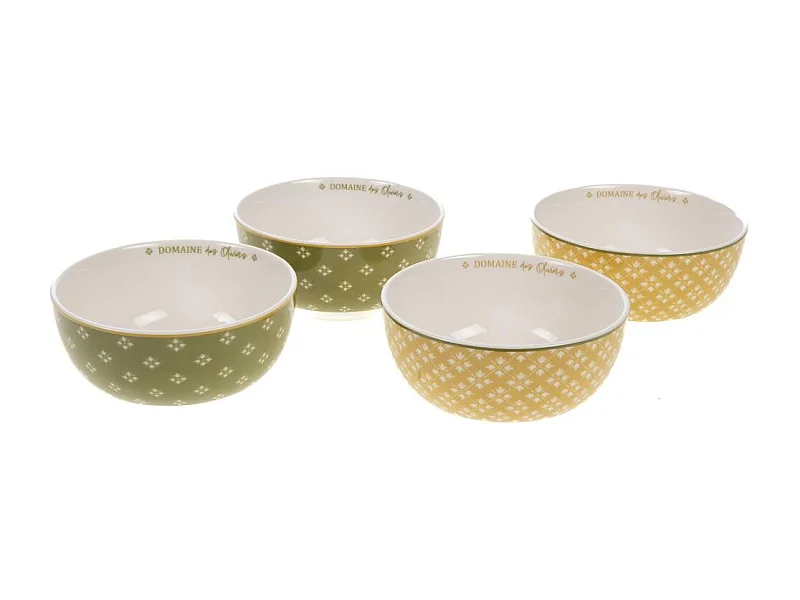 Coffret de 4 bols Olivia