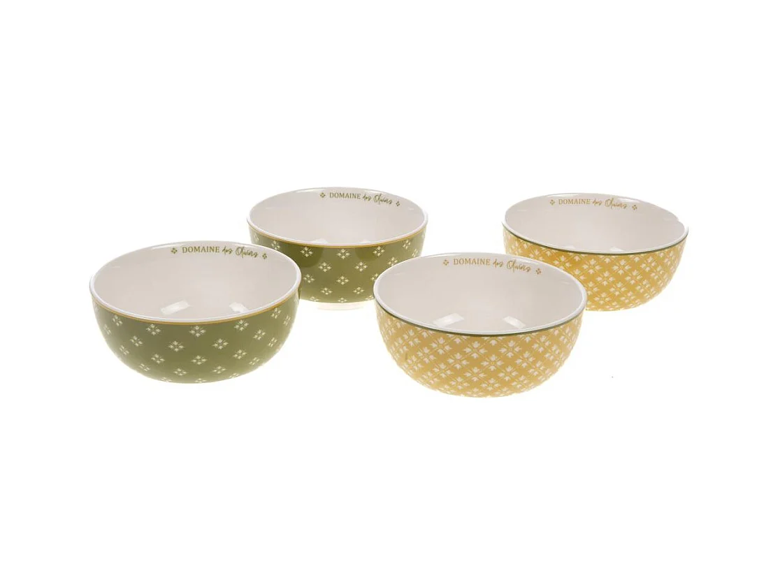 Coffret de 4 bols Olivia