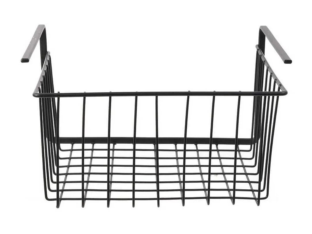 Panier Suspendu Métal Filaire Noir - NOLIS