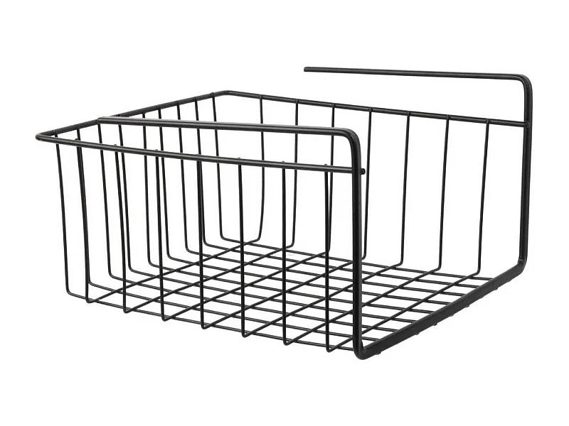 Panier Suspendu Métal Filaire Noir - NOLIS