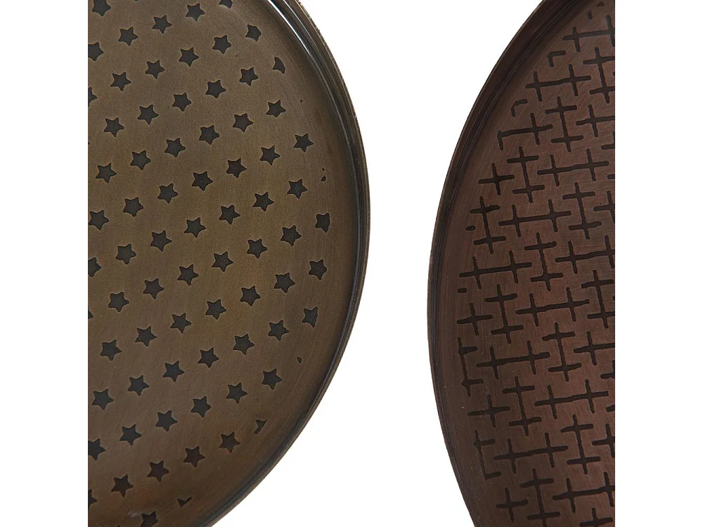 Set de 2 plateaux décoratif Ali