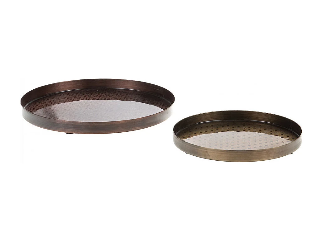 Set de 2 plateaux décoratif Ali