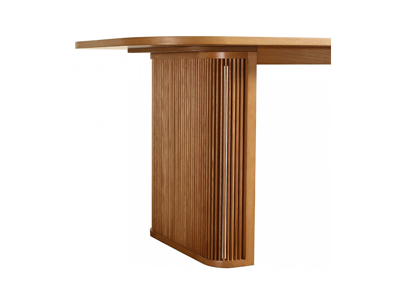 Capana  - Table à manger 8 personnes en bois - Bois clair