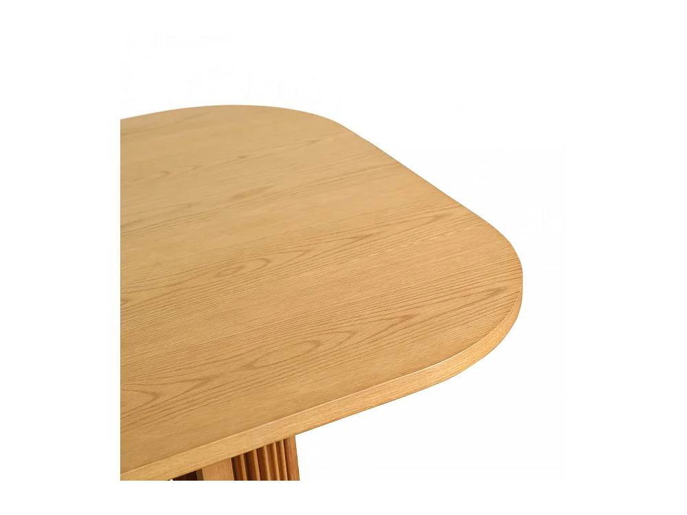 Capana  - Table à manger 8 personnes en bois - Bois clair