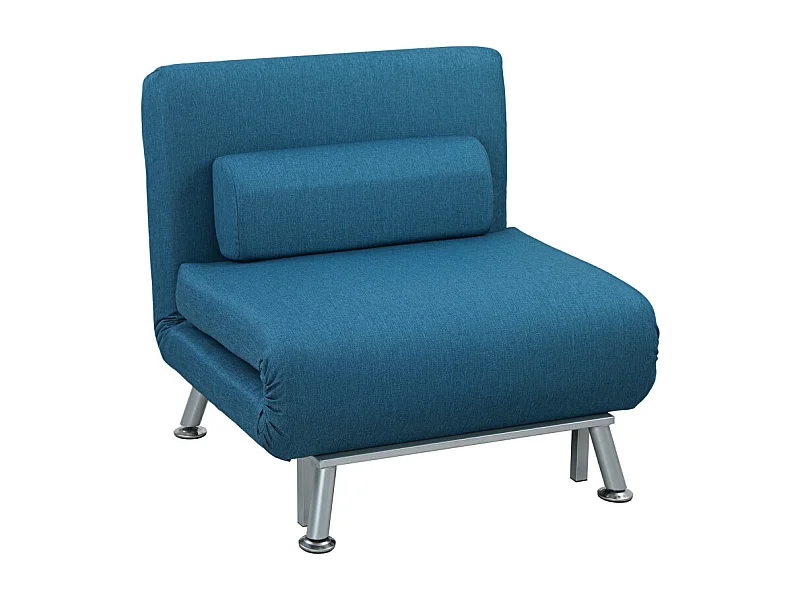 Fauteuil convertible MELANIE bleu