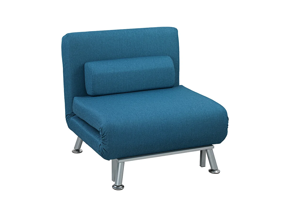Fauteuil convertible MELANIE bleu