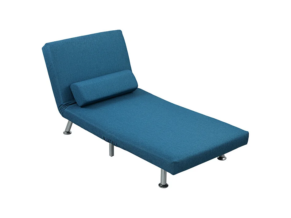 Fauteuil convertible MELANIE bleu