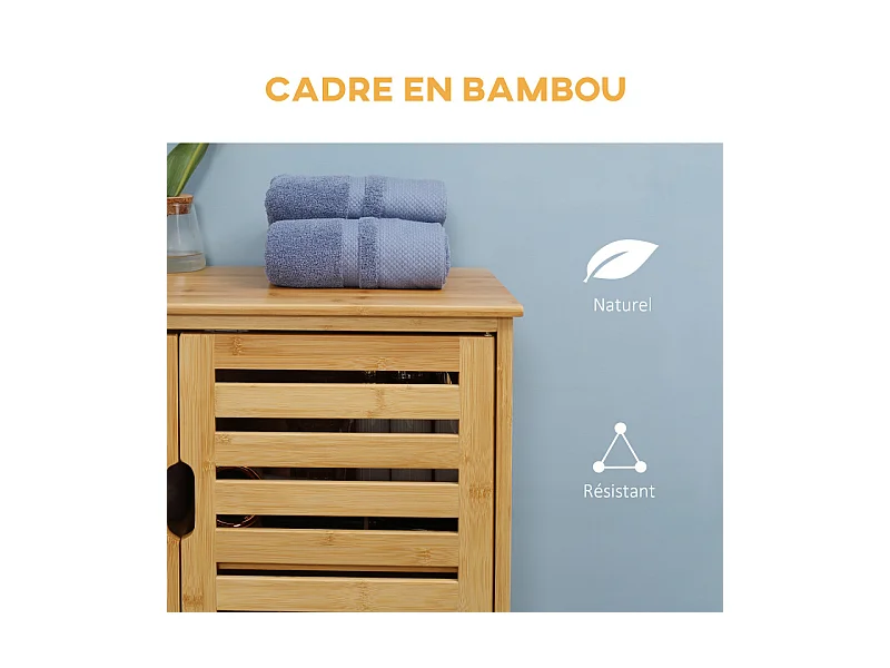 Meuble salle de bain RENO bois bambou