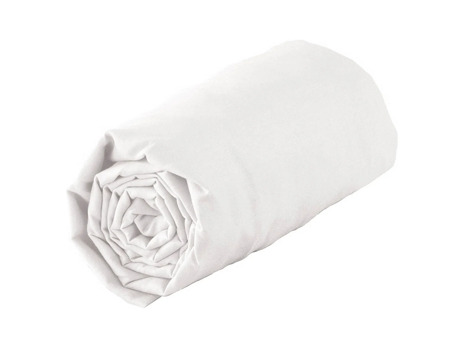 Drap housse 100 % coton 57 fils