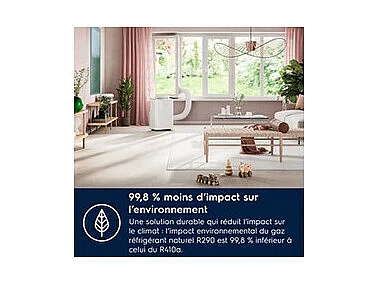 Climatiseur mobile Electrolux EXP26U339CW Comfort 600