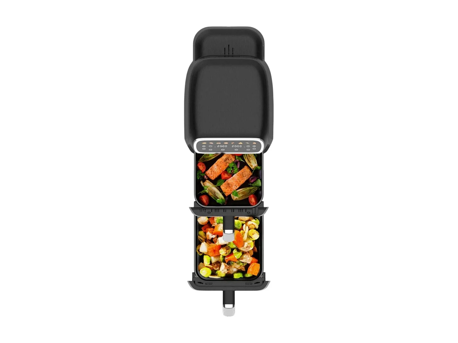 Fagor Friteuse sans huile 2x4l 2600w noir - FG7503