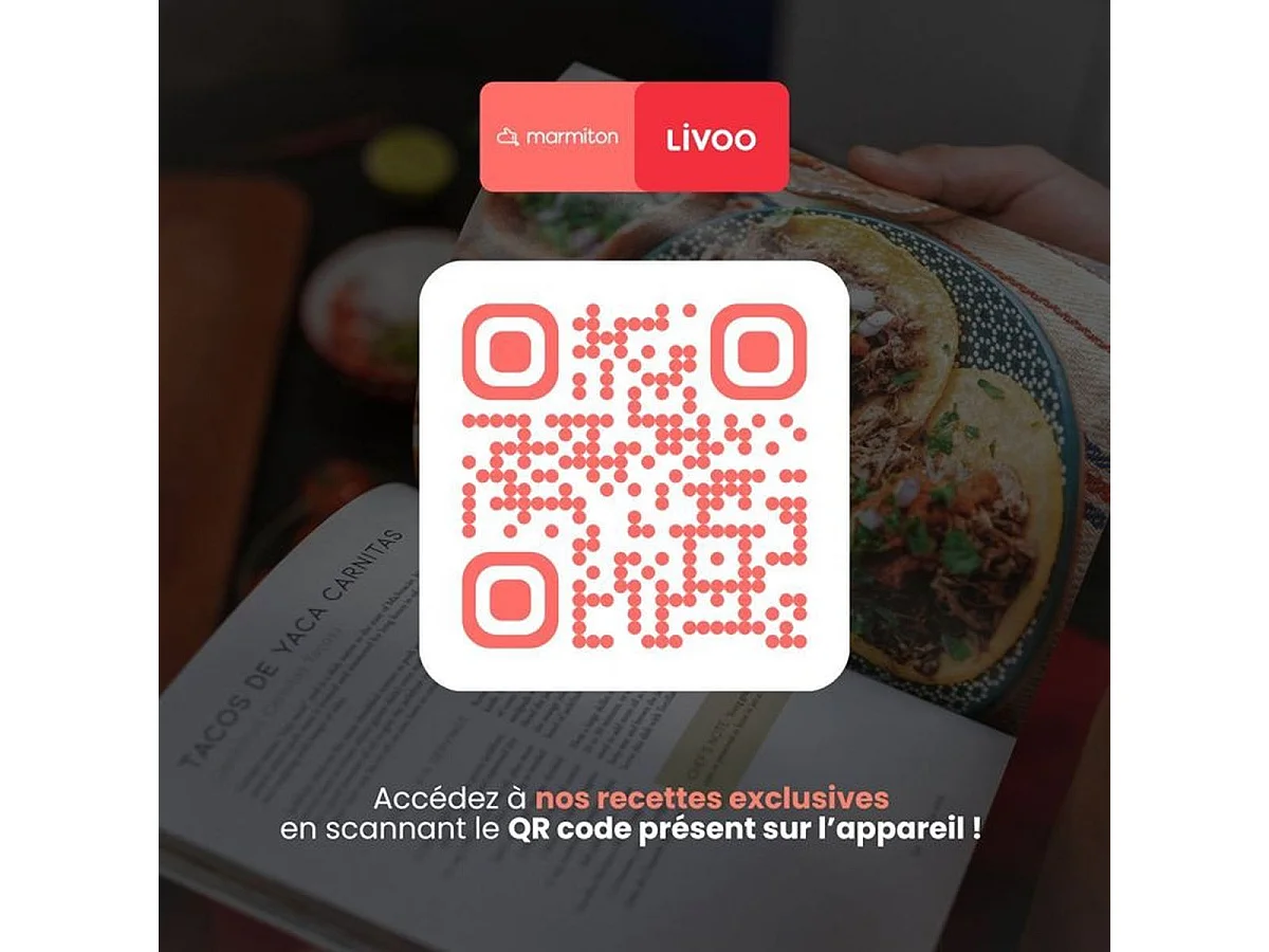 Livoo Friteuse sans huile 8l 1700w - DOC343CO