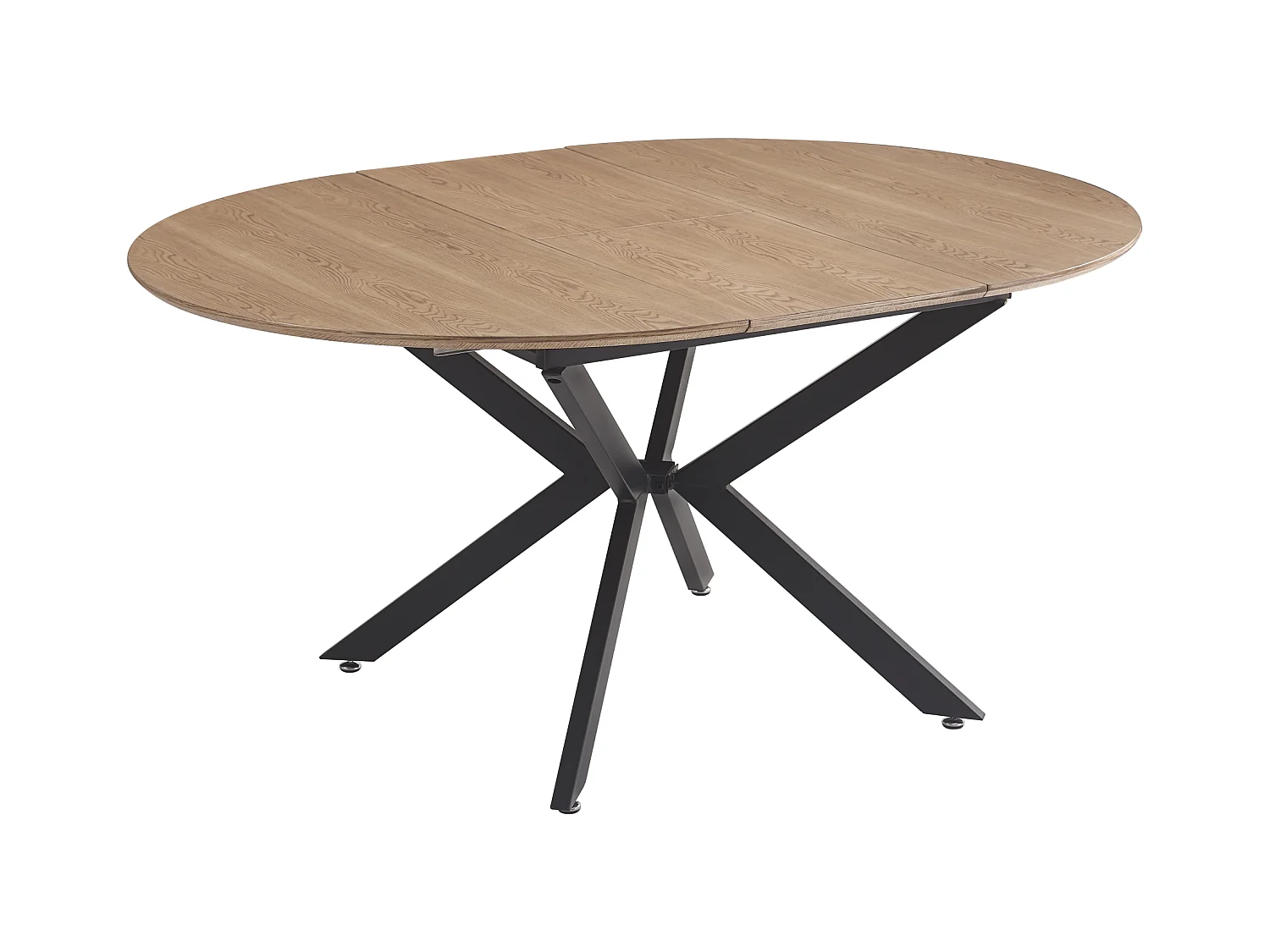 Table à Manger Extensible LILIPUTIEN – Chêne Naturel – 120 à 160 cm