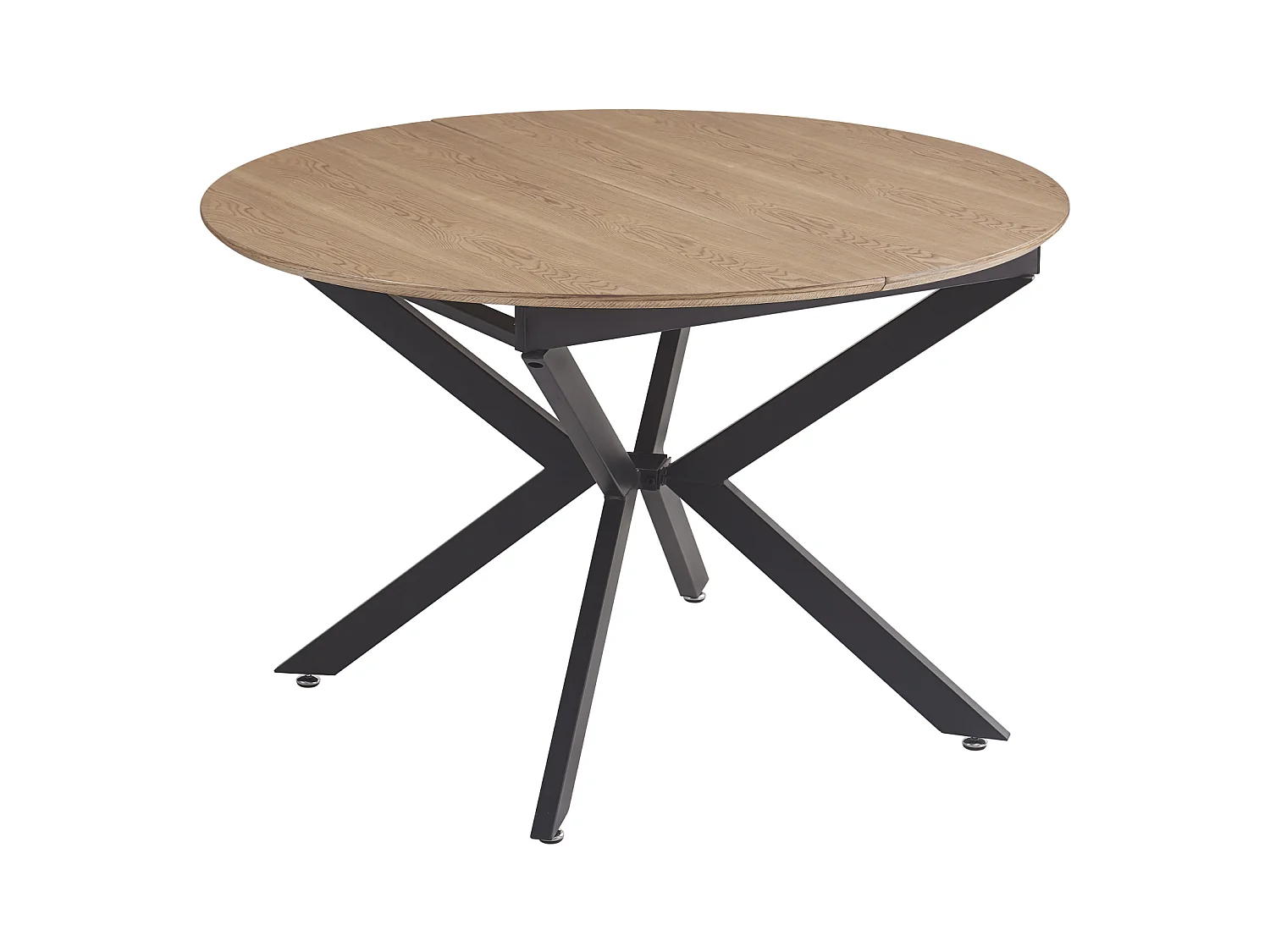 Table à Manger Extensible LILIPUTIEN – Chêne Naturel – 120 à 160 cm
