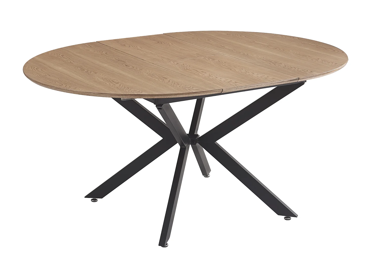 Table à Manger Extensible LILIPUTIEN – Chêne Naturel – 120 à 160 cm