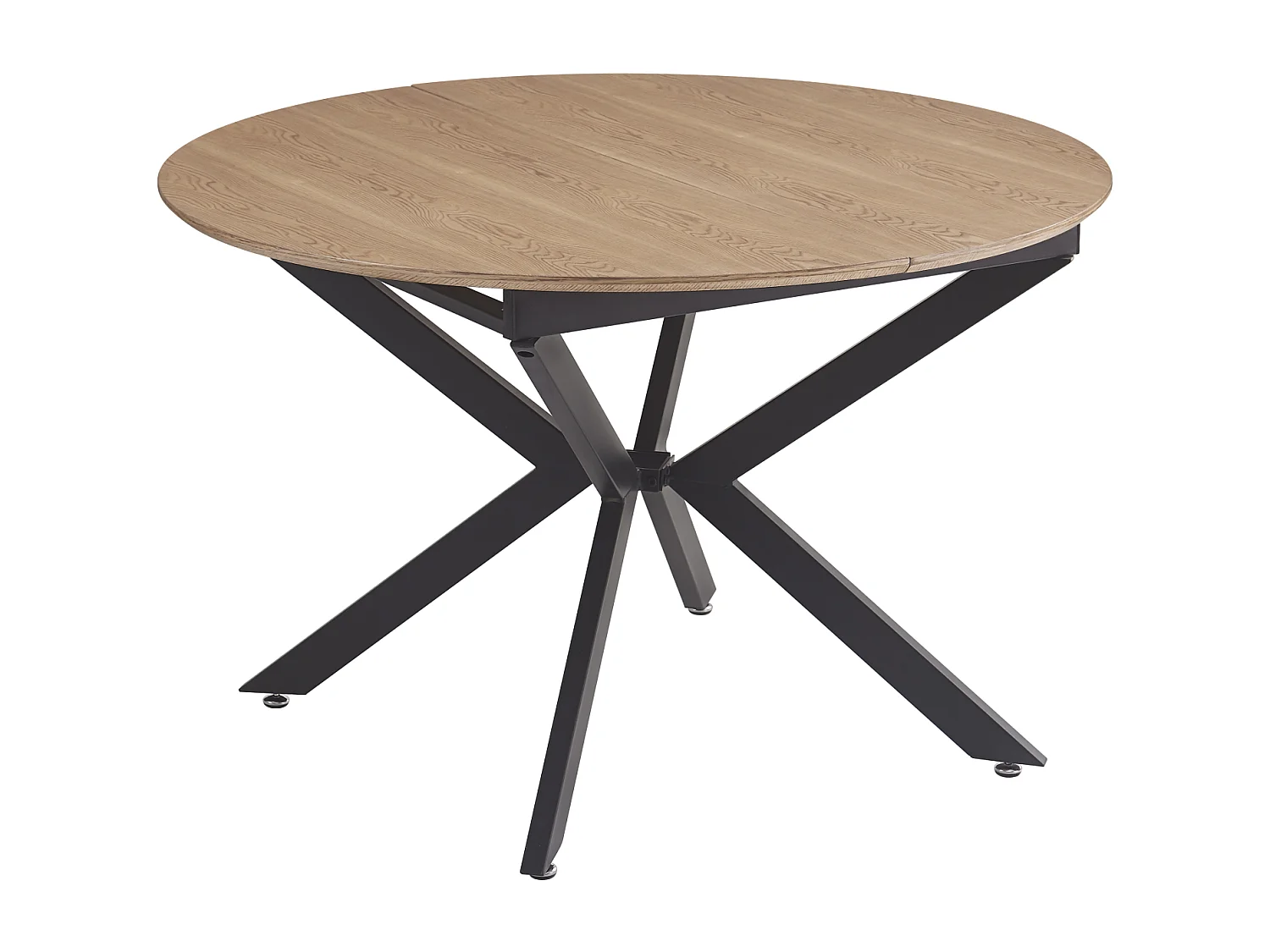 Table à Manger Extensible LILIPUTIEN – Chêne Naturel – 120 à 160 cm