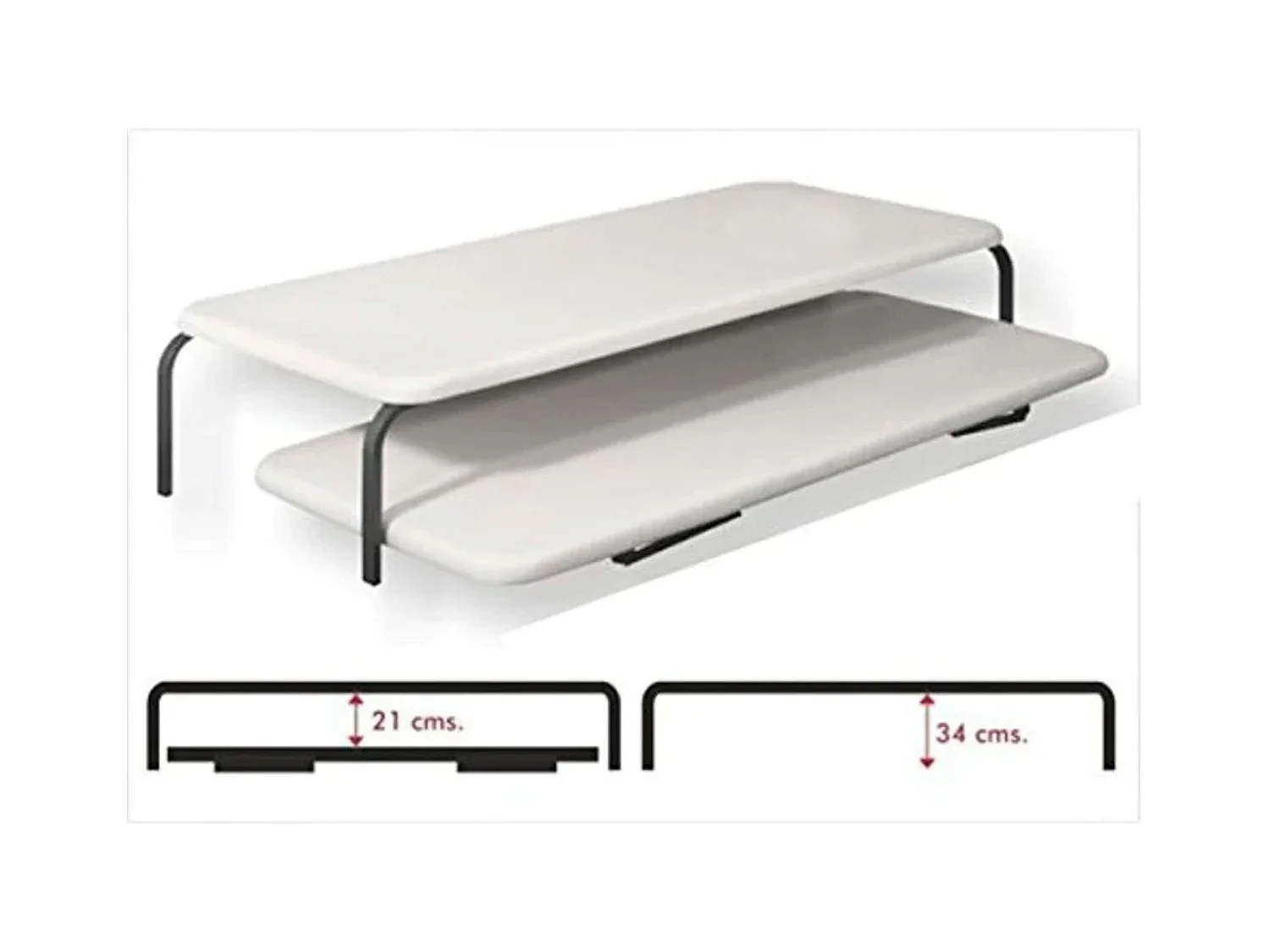 Herraje Superior para Cama Canguro/Base Tapizada 90x180/190 cm