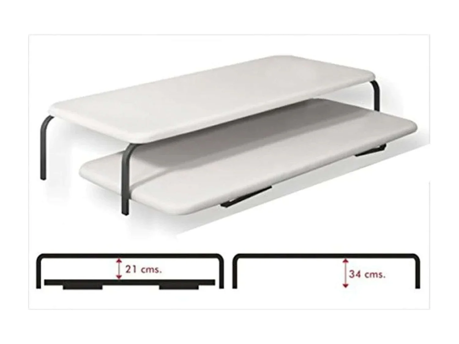 Herraje Superior para Cama Canguro/Base Tapizada 90x180/190 cm