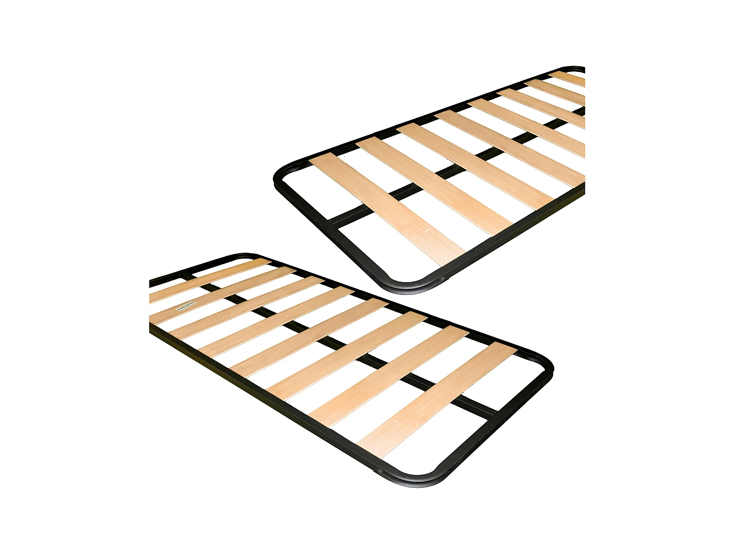 Pack 2 Somieres Balda Fina, acero 30x30 mm, sin patas, 90x180/190 cm