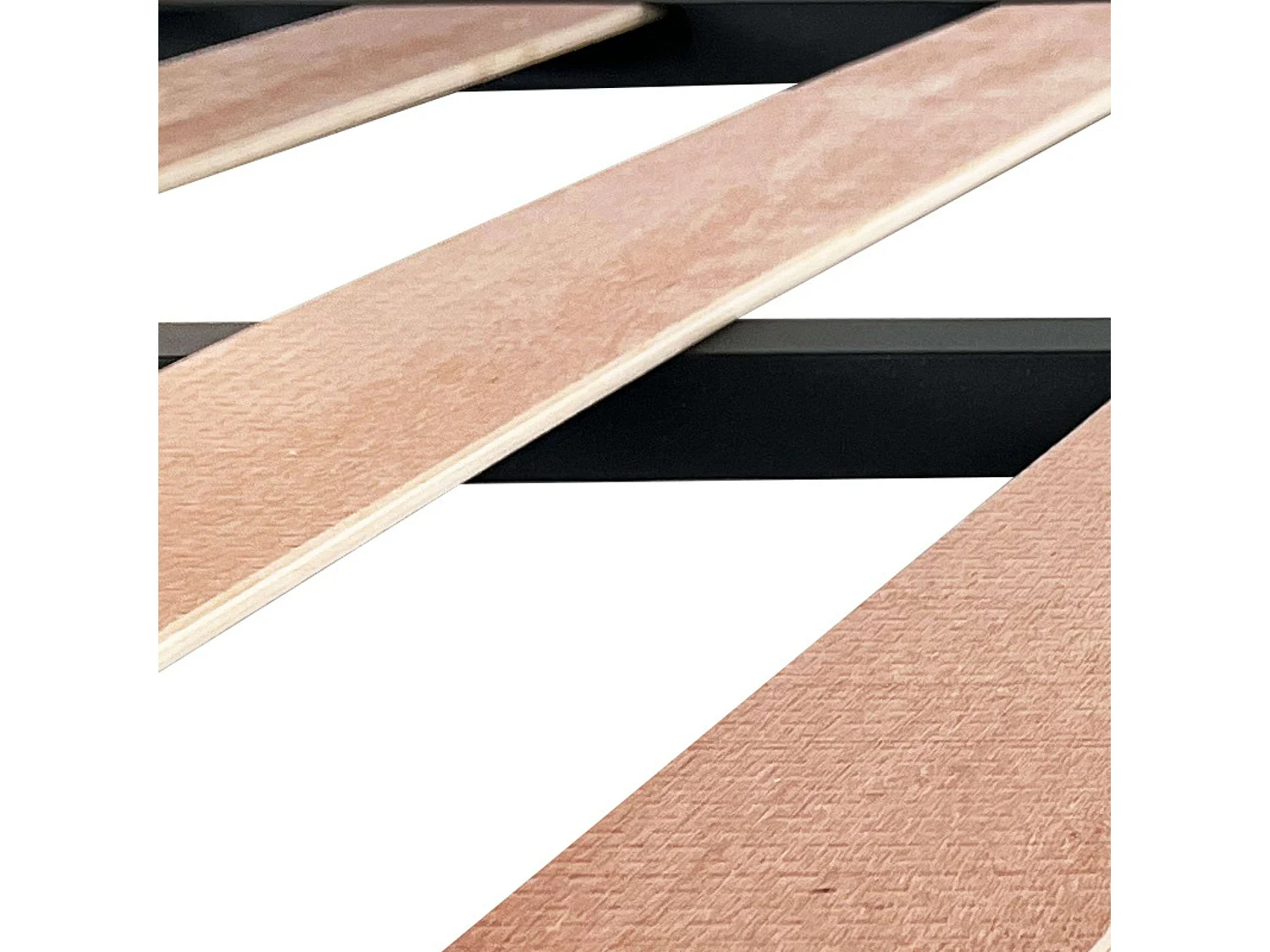 Pack 2 Somieres Balda Fina, acero 30x30 mm, sin patas, 90x180/190 cm