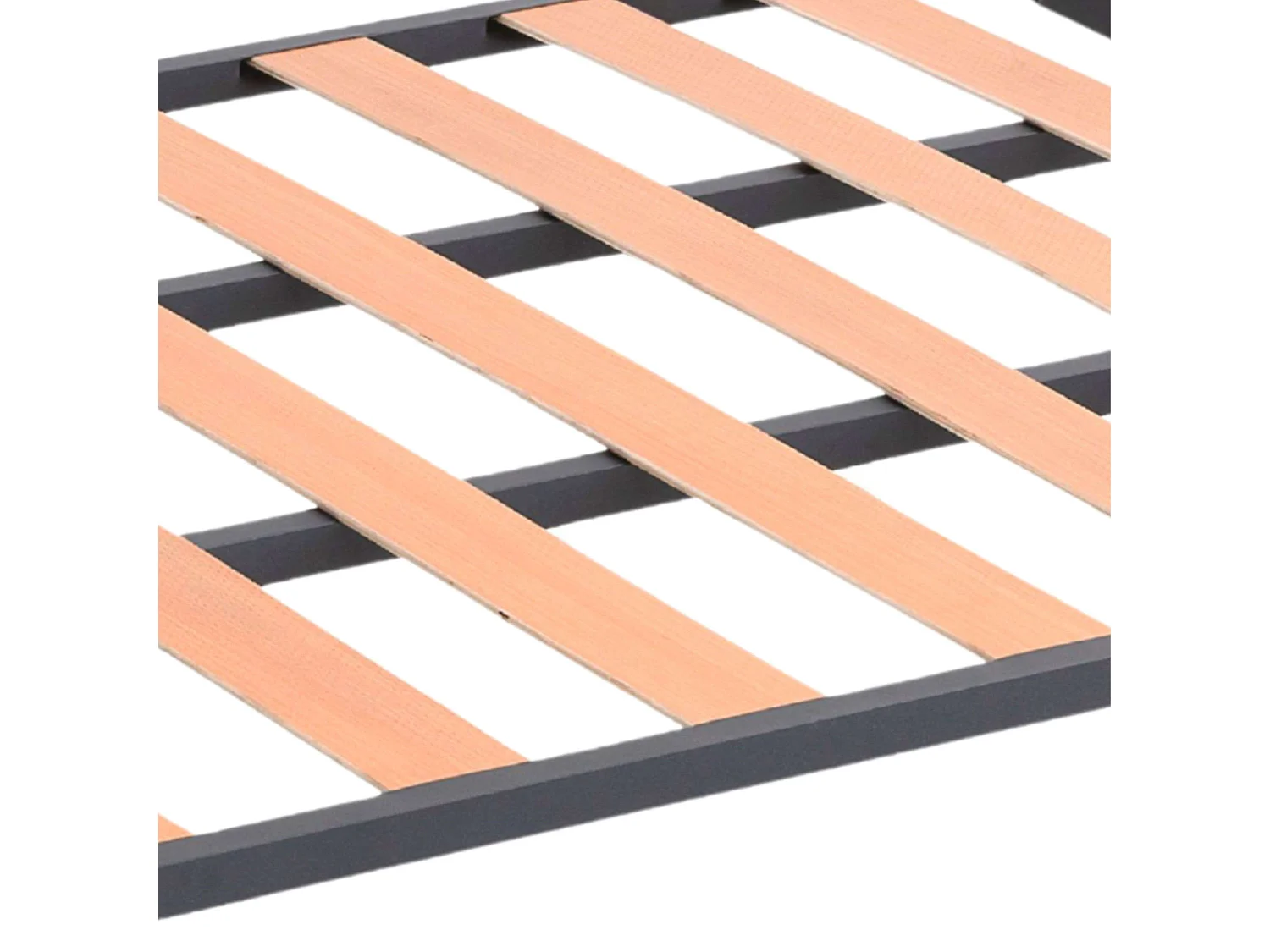 Somier 135x180 cm Tubo Acerado con Refuerzo Central Láminas Chopo (Sin Patas)