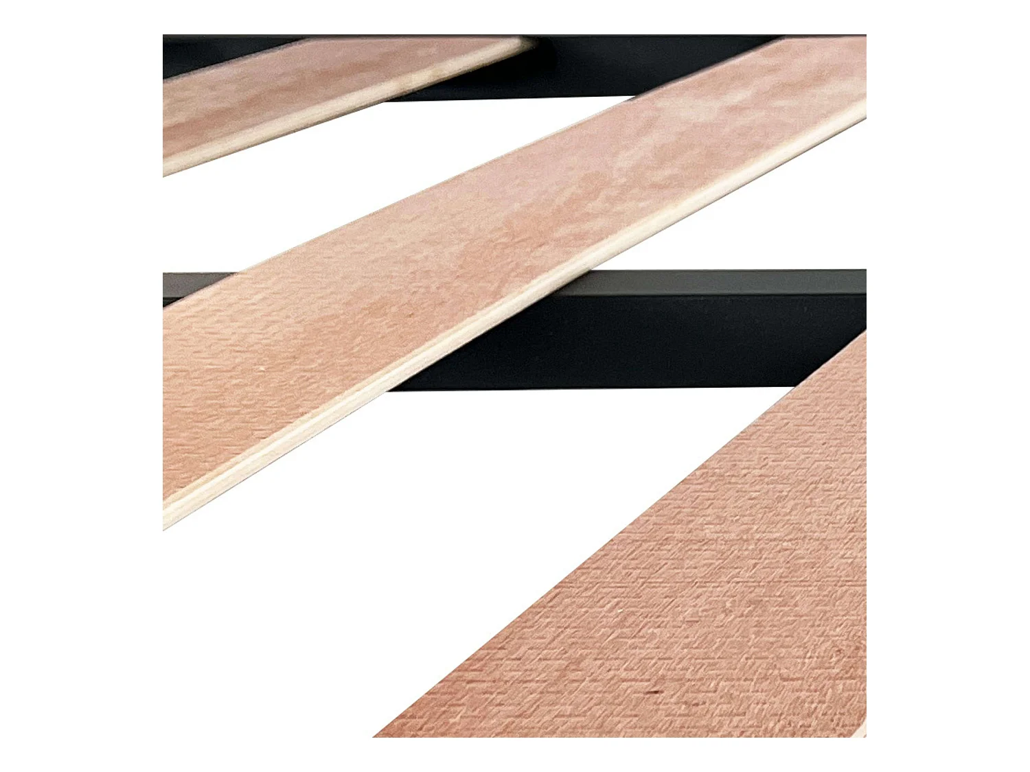 Somier 90x190 cm Tubo Acerado Refuerzo Central, Chopo, Pintura 30x30 mm