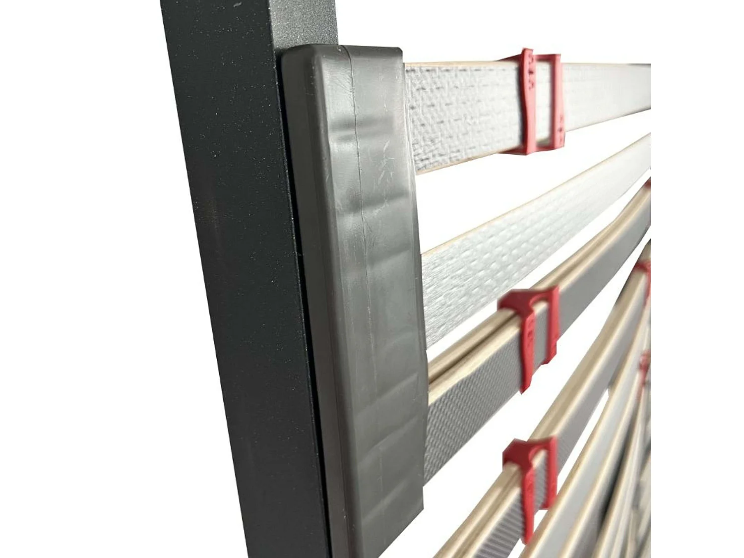 Somier 75x190 cm multiláminas con Reguladores Lumbares y 4 Patas