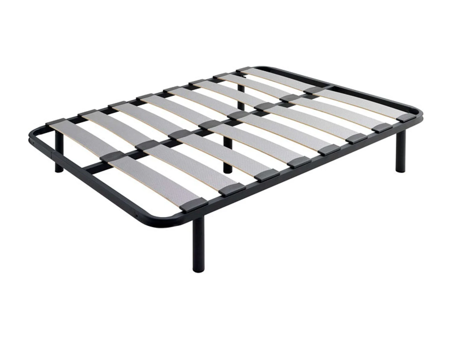 Somier 135x190 cm Neo Balda Ancha, Tubo Acero 40x30 mm, Láminas Chopo, 5 Patas