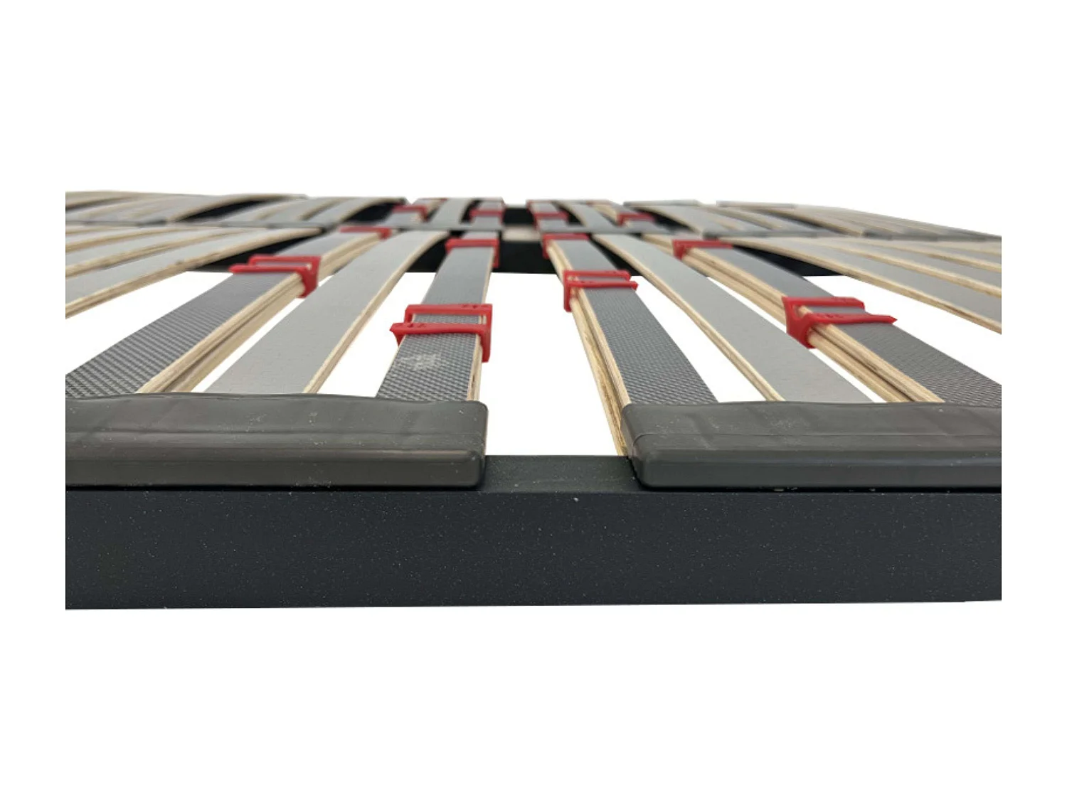 Somier 150x200 cm multiláminas, 7 patas, reguladores lumbares, firmeza adaptable