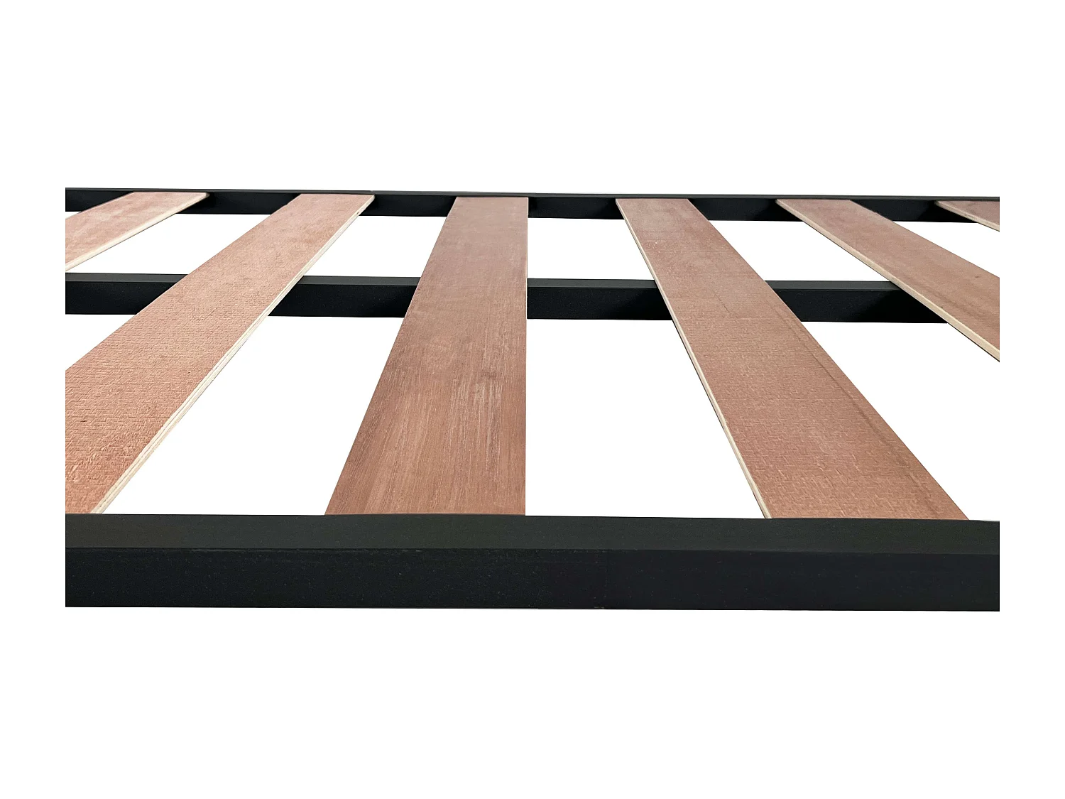 Somier 135x190 cm Tubo acerado 30x30 mm Refuerzo Central chopo (Sin Patas)