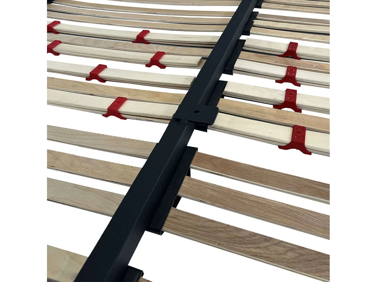 Somier 80x200 cm multiláminas con reguladores lumbares, tubo 40x30 mm