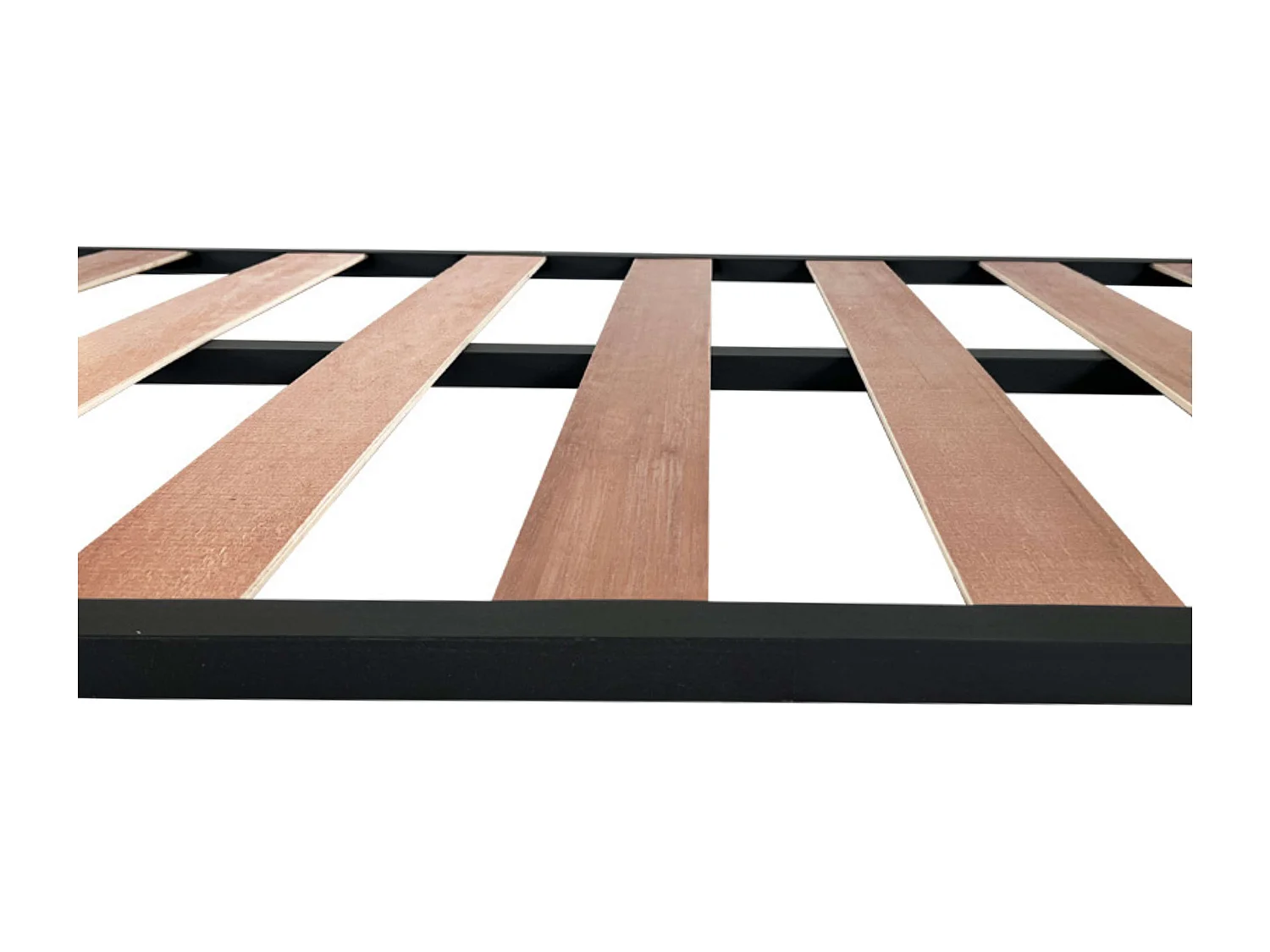 Somier 135x180 cm Tubo acerado 30x30 mm Refuerzo láminas chopo