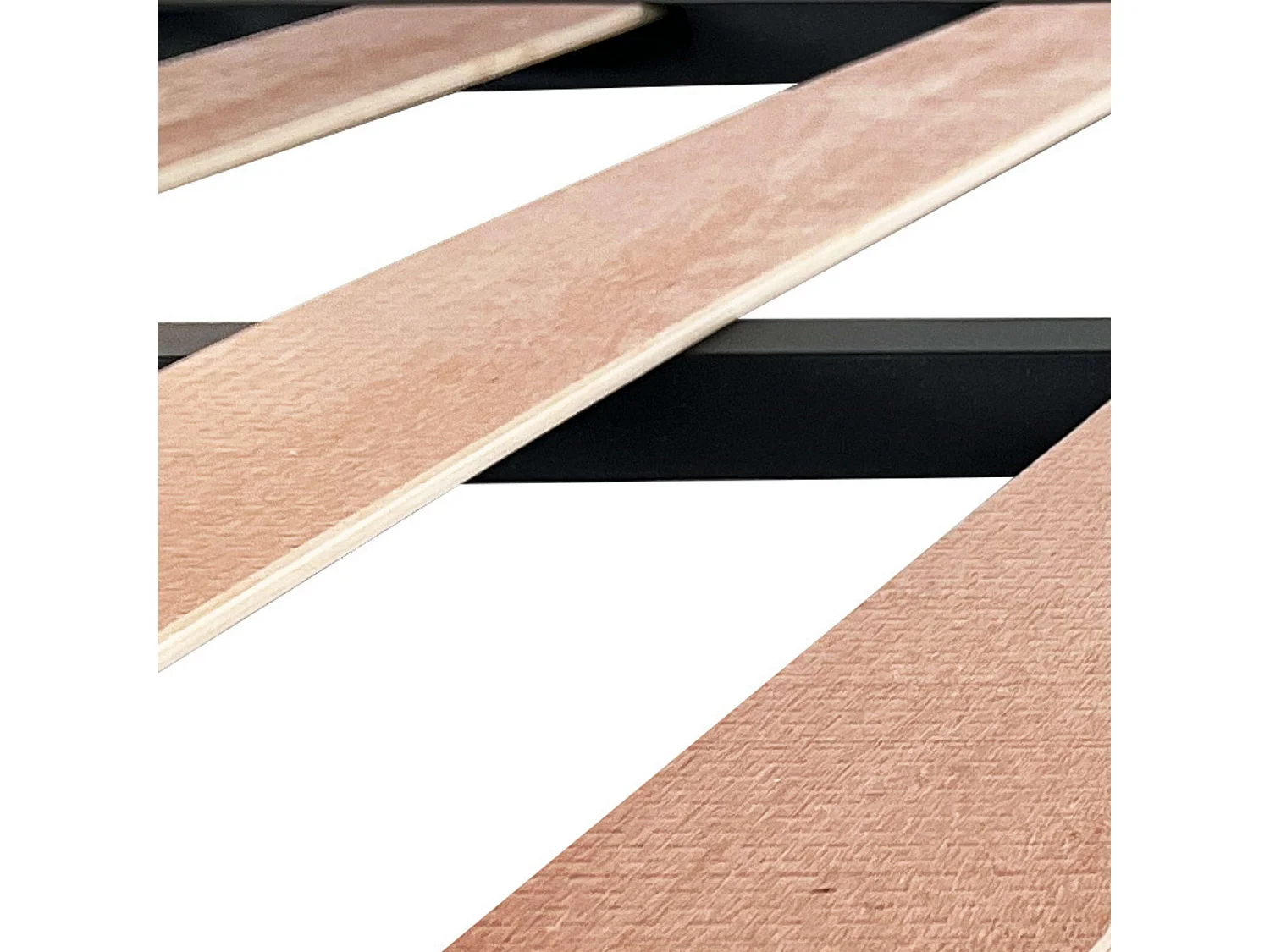 Somier 135x180 cm Tubo acerado 30x30 mm Refuerzo láminas chopo