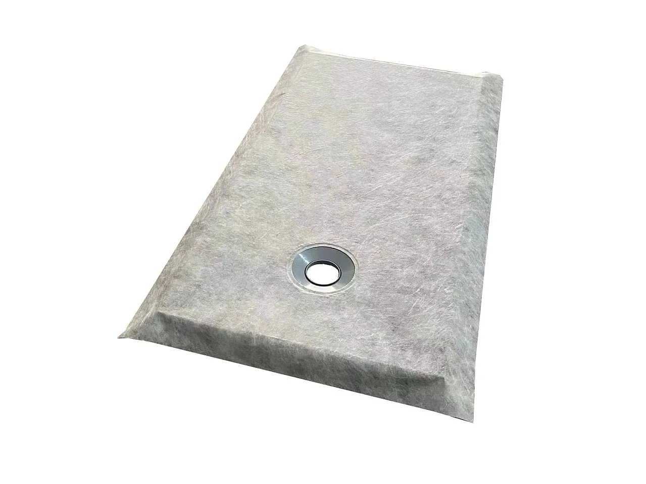 Befliesbares Duschwannensystem DINO 90cm breit 90 x 185 cm inkl. Dichtungsmatte