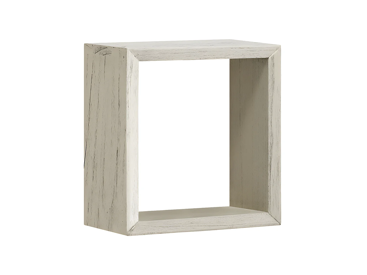 ÉTAGÈRE EN BOIS BLANC 40 x 20 x 40