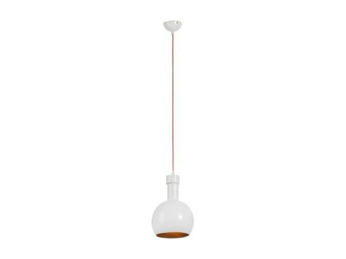Lampe Suspension Design "Erynie" 20cm Blanc
