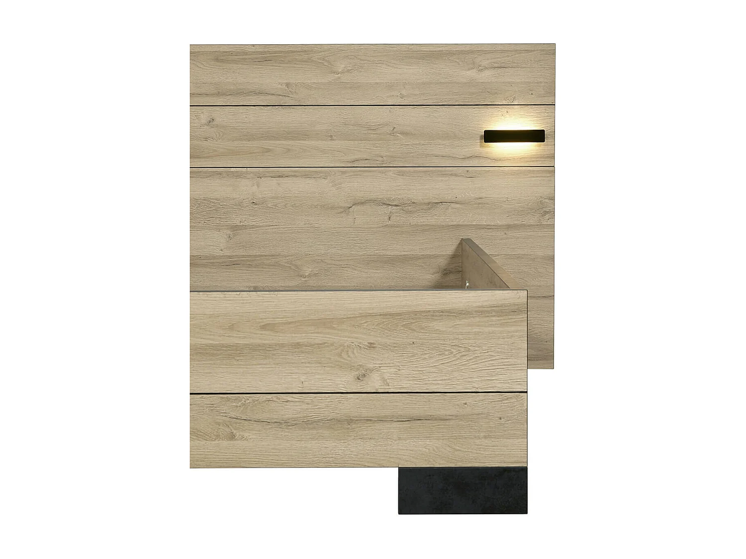 ELEOS - Lit 180x200 cm avec Eclairage Led