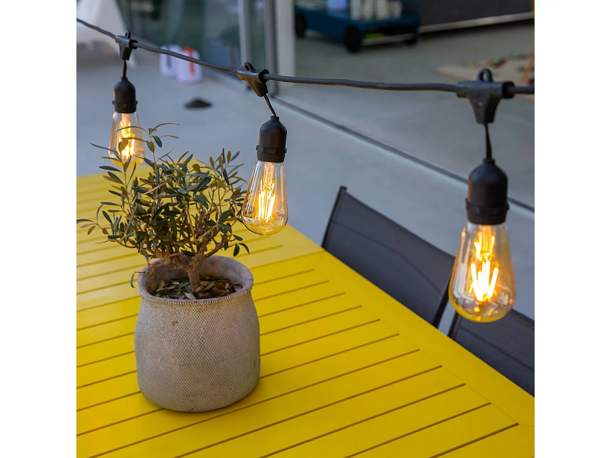 Guirlande lumineuse MAFY Noir caoutchouc 6M