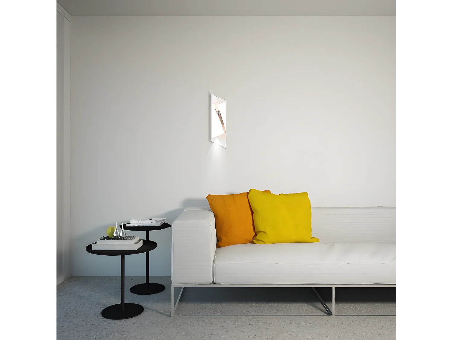 Applique Tarsus - Chrome - 9 x 9 x 31 cm