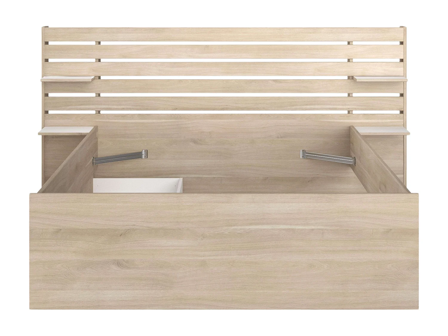 Cama Matrimonio con cabecero Roble Japonés 135-140x200 cm