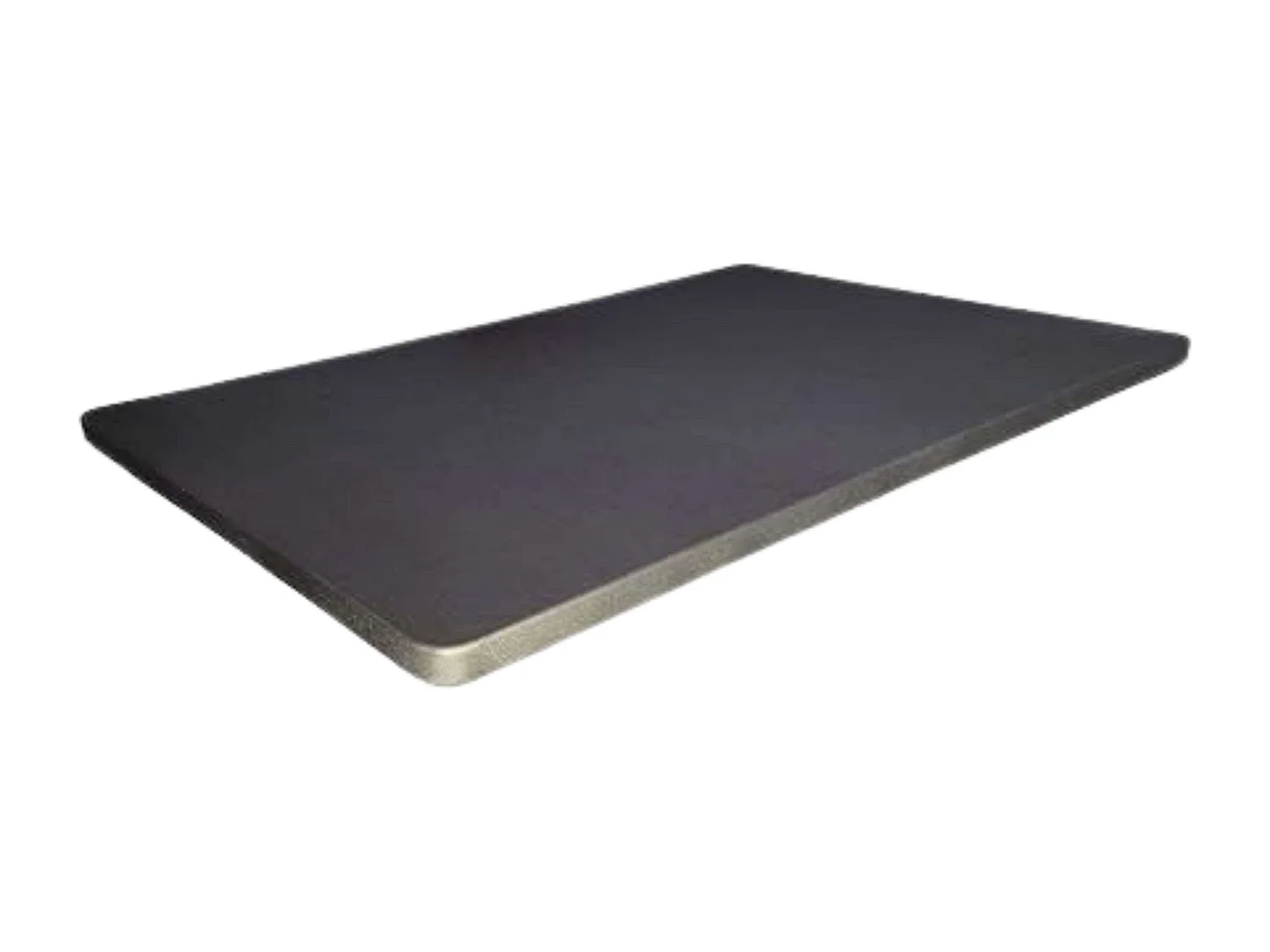 Base Tapizada 105x190 cm Gris Antracita con 5 Refuerzos 3D 6 Patas