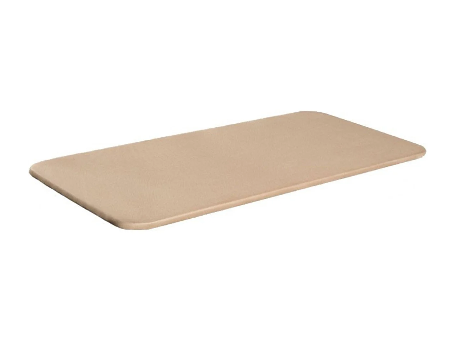 Base tapizada Estructura Acero Tubo 40x30 Refuerzos DM Beige 90x200 cm