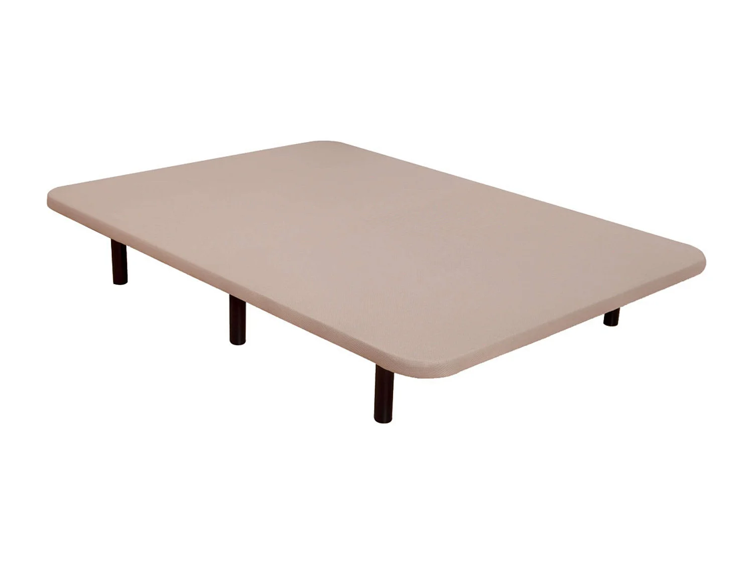 Base tapizada Acero Tubo 40x30 c/Refuerzos DM Beige (80x200 cm, c/Patas)
