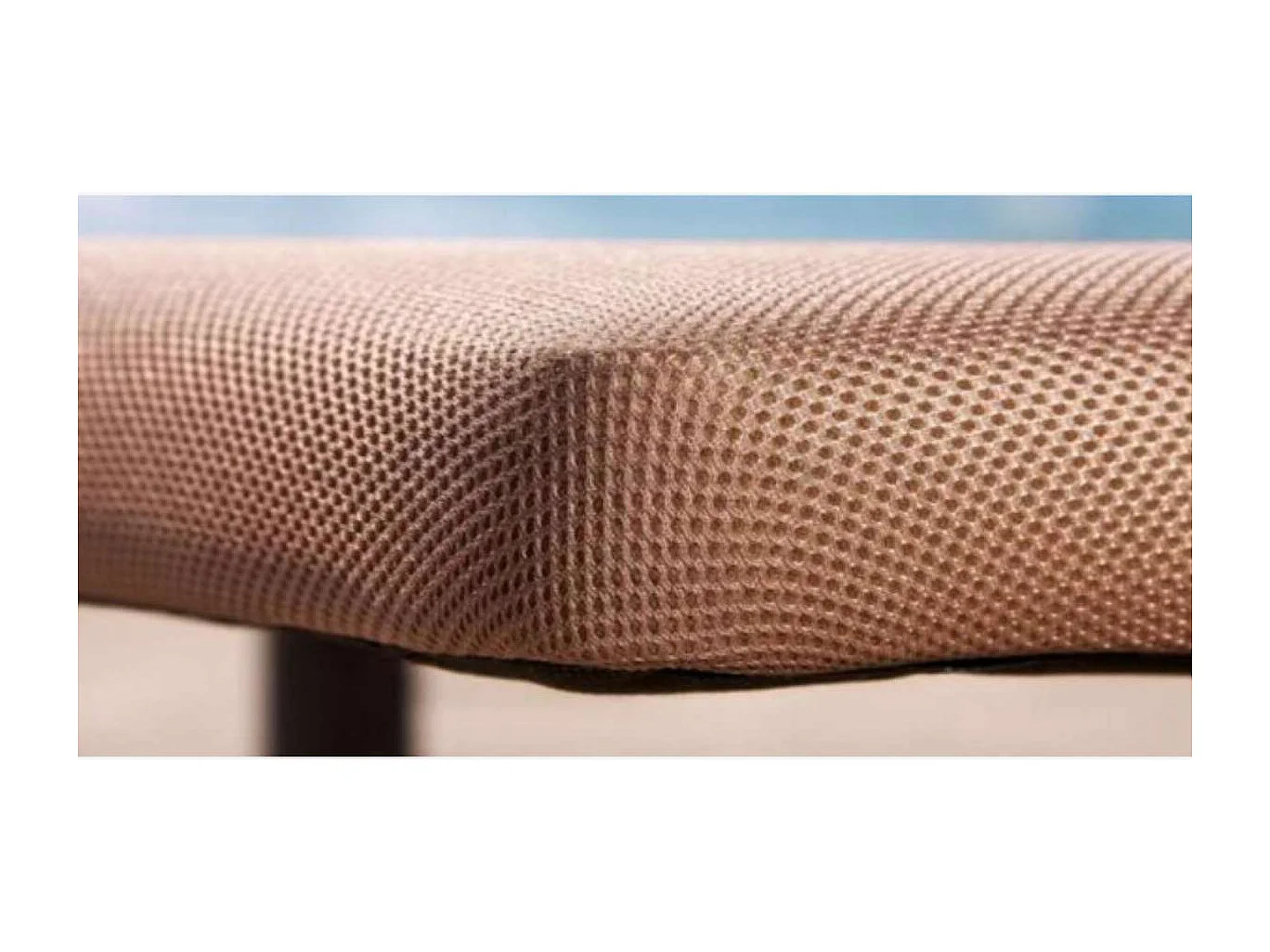 Base tapizada 90x190 cm Acero Tubo 40x30 Refuerzos DM Beige (Sin Patas)