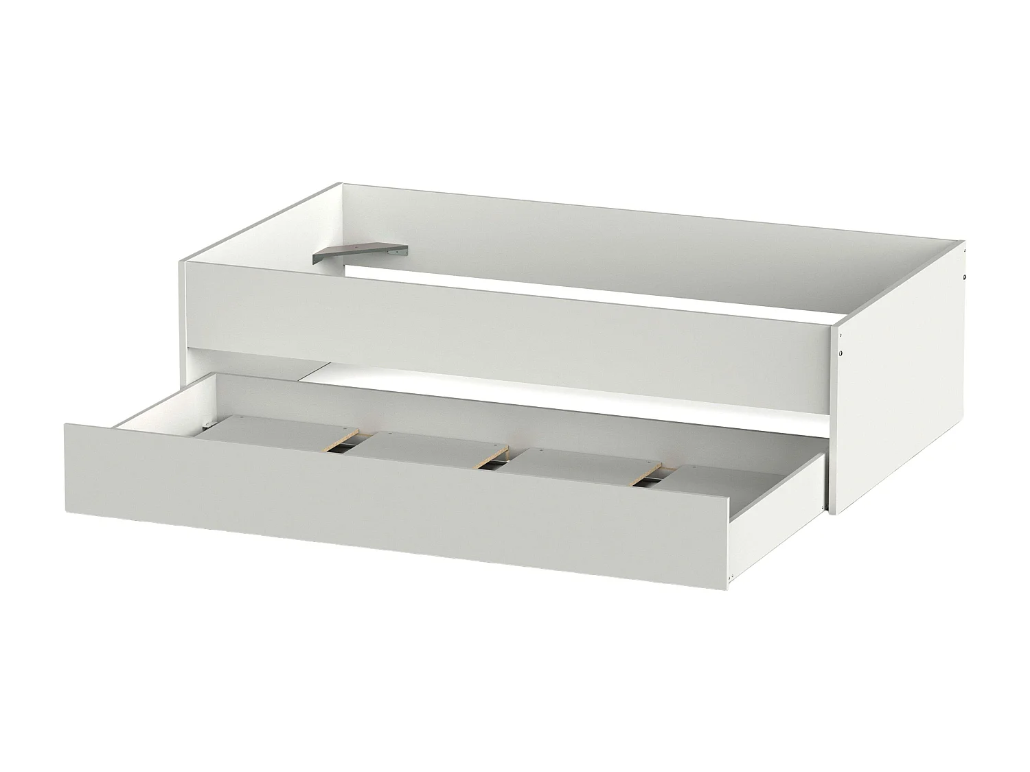 Cama Nido Terai 105x190 cm Melamina Contemporáneo Blanco