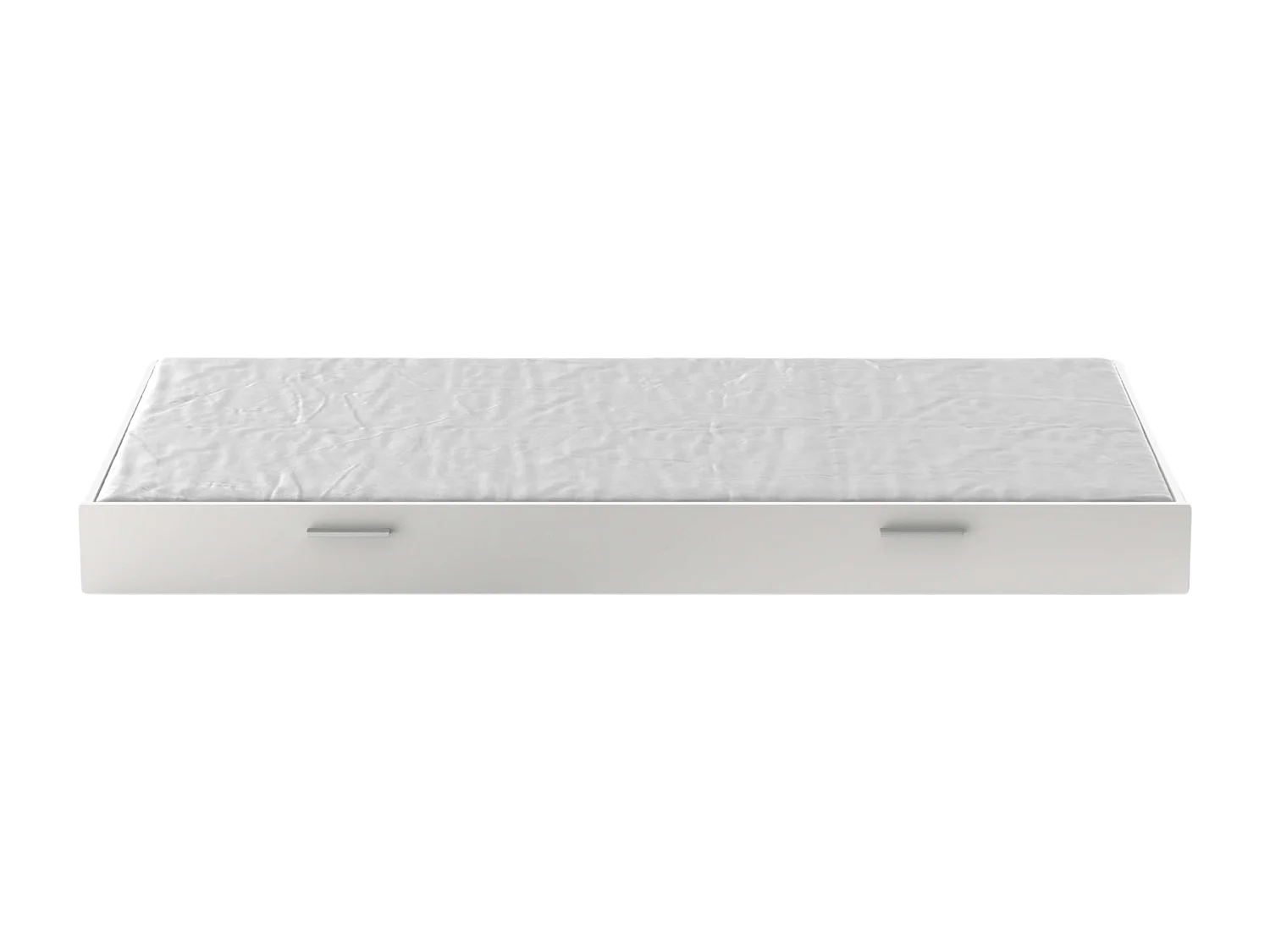 Cajón Inferior Cama Life Dormitorio Juvenil Blanco Mate 18x200x90 cm
