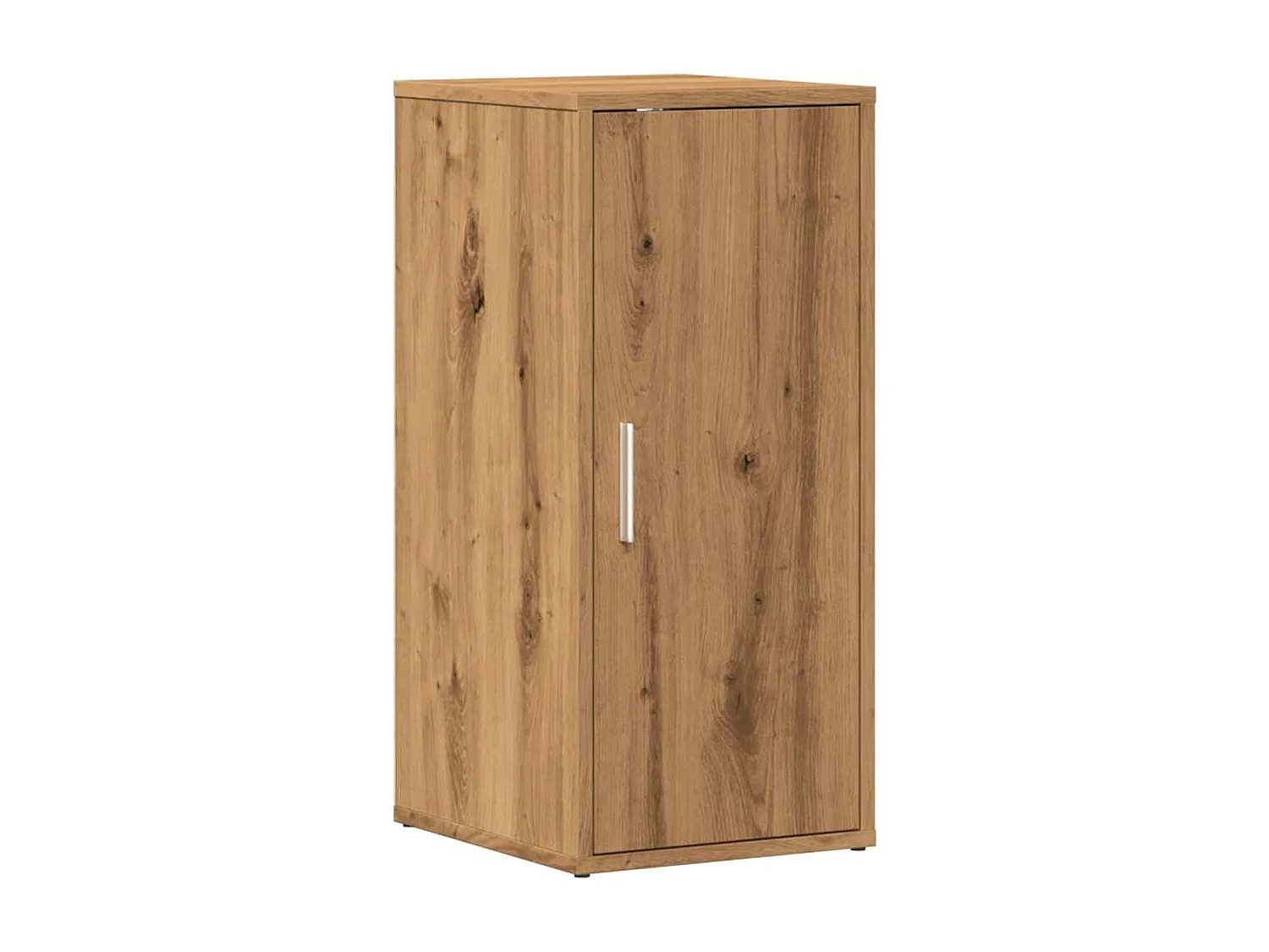 Zapatero Gante 1 puerta roble 70x32x35 cm